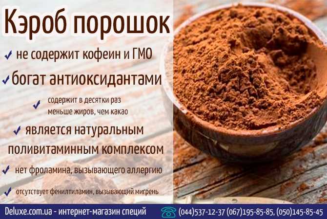 Какао-порошок — химический состав, пищевая ценность, БЖУ, калорийность, витамины, аминокислотный состав, минеральный состав