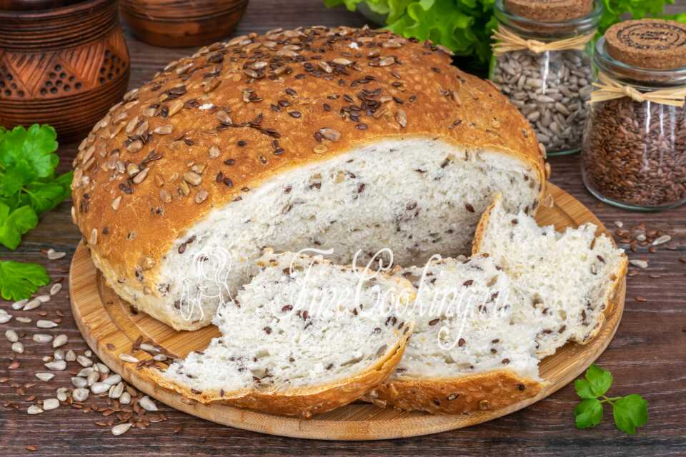 Льняной хлеб с семечками: рецепты приготовления и полезные свойства