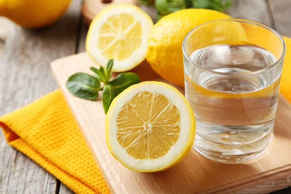 Польза лимонной воды на кето-диете