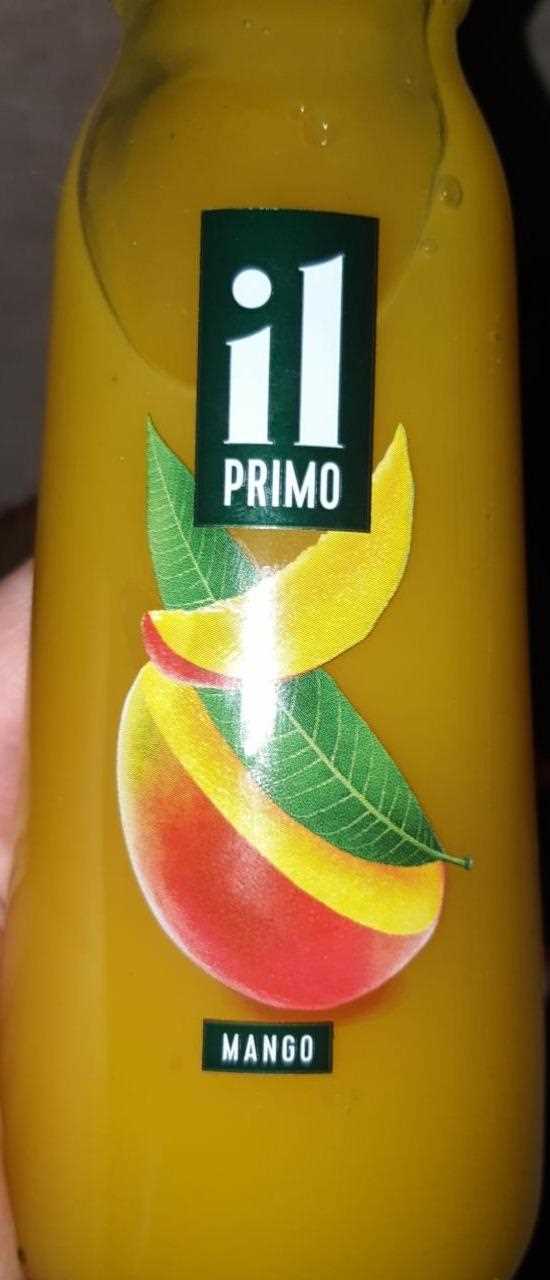 Минеральный состав сока манго