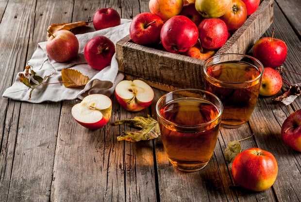 Сок яблочный — химический состав, пищевая ценность (БЖУ), калорийность, витамины, аминокислотный состав, минеральный состав