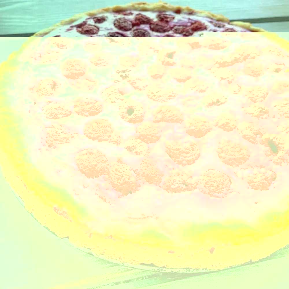 Ванильный кето-пирог Крамбл с ягодами