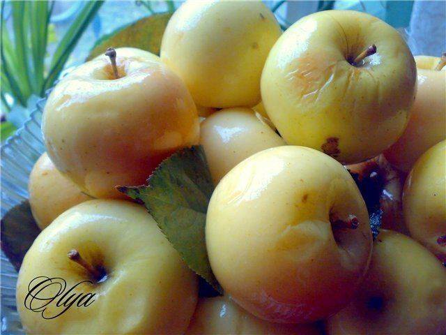 О пользе и вреде моченых яблок