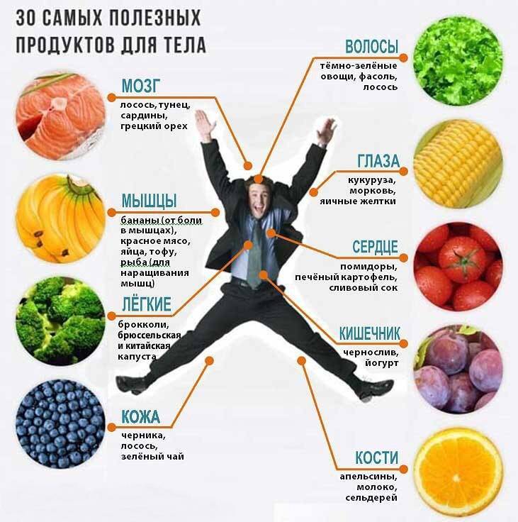 Какие фрукты и овощи дают бодрость и энергию человеку — топ 5