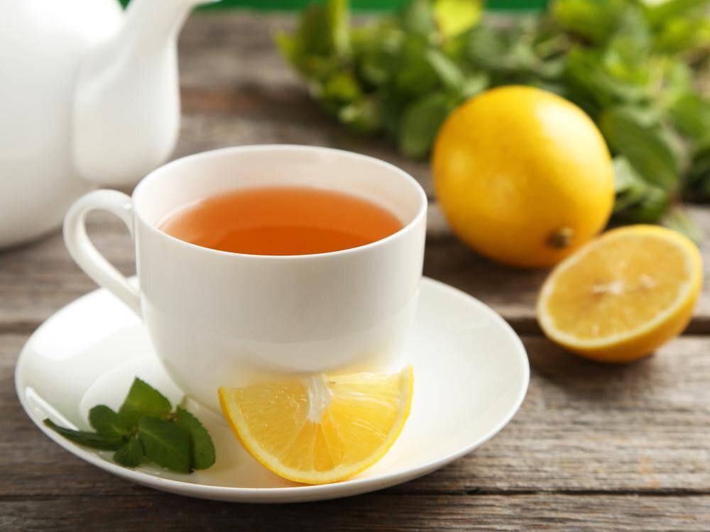 Чай с лимоном: польза и противопоказания