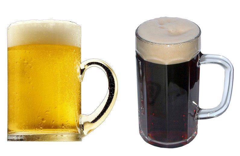 Пиво: светлое и темное