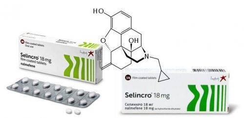 Селинкро (налмефен): инструкция по применению, цены и отзывы