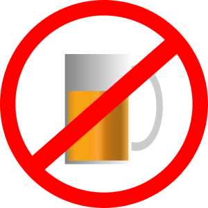 Не употреблять алкоголь