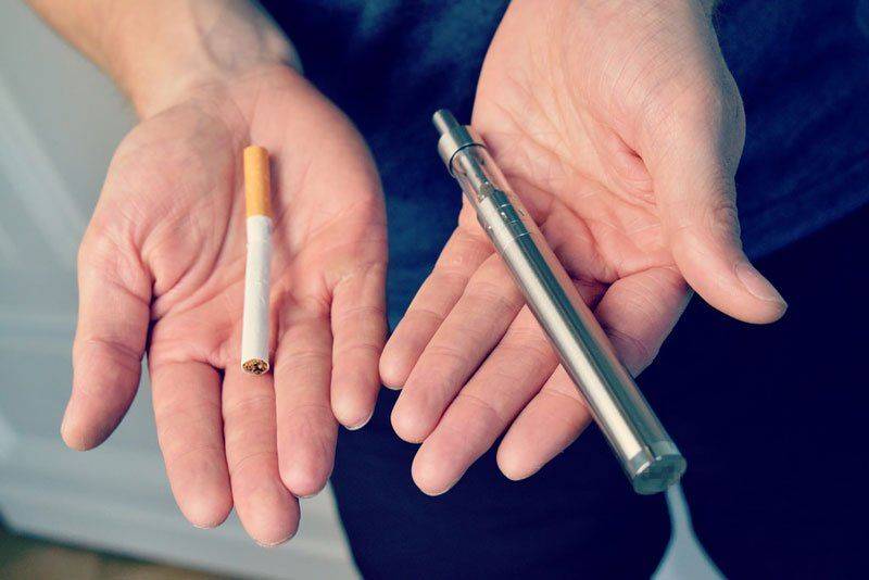 Сигарета и электронный прибор для курения