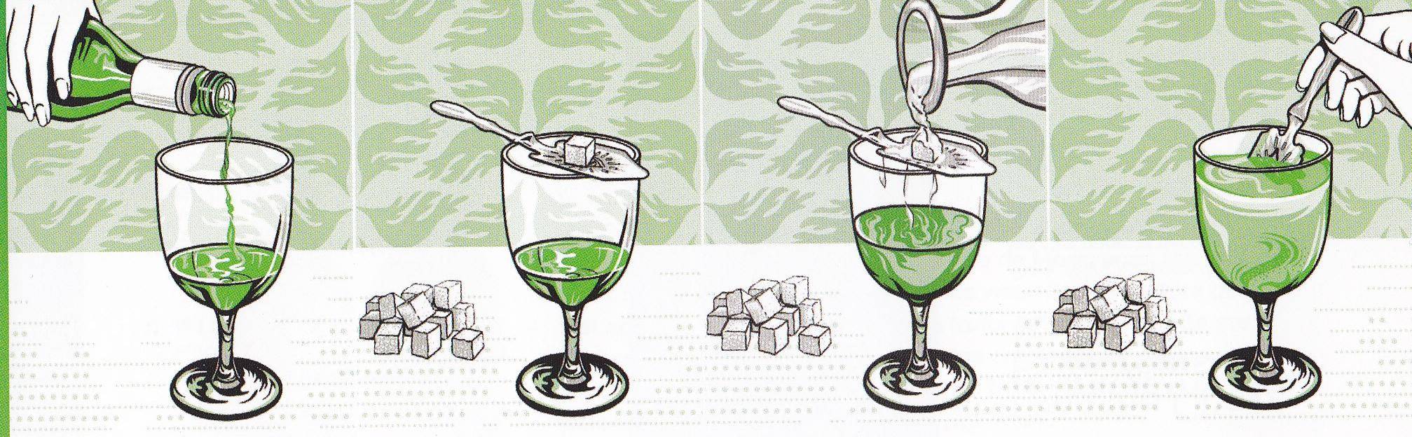 Инструкция, как пить, чем запивать и с чем мешать абсент в домашних условиях