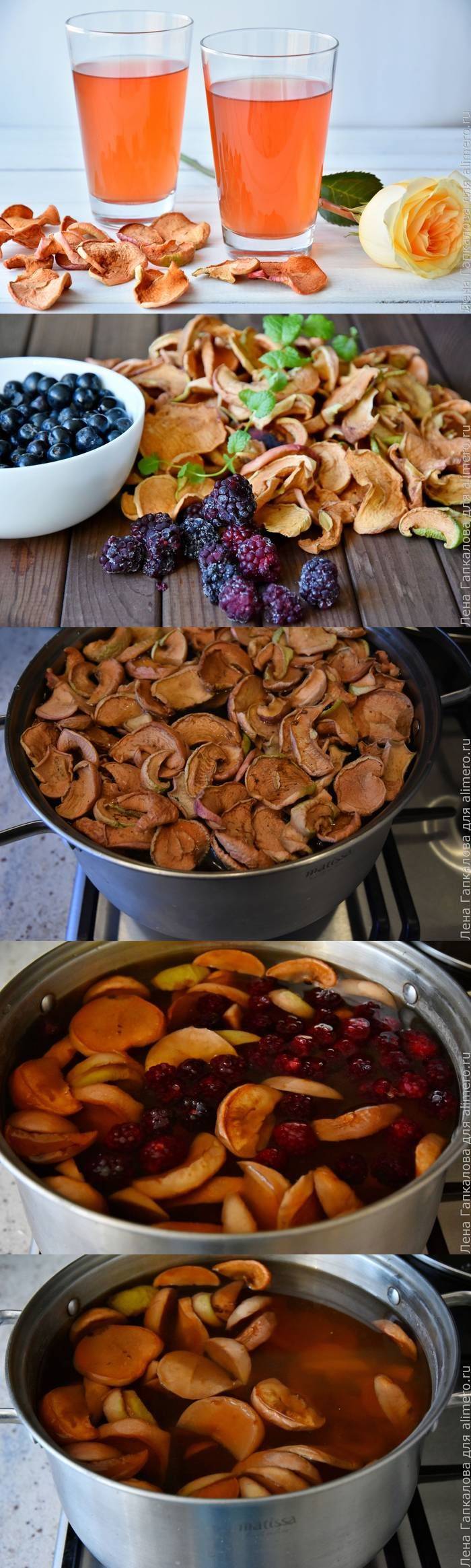 Как варить компот из сухофруктов — пошаговый рецепт