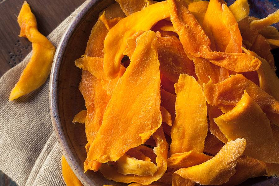 Полезные свойства и вред сушеного манго