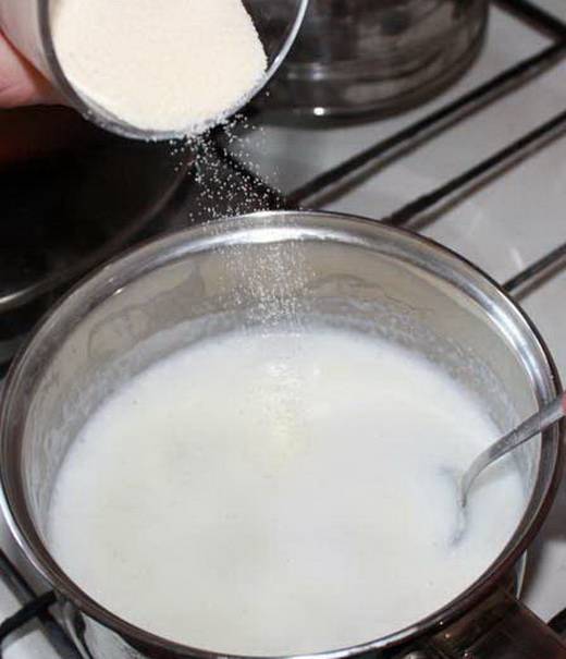 Как приготовить манную кашу на молоке и как её правильно варить