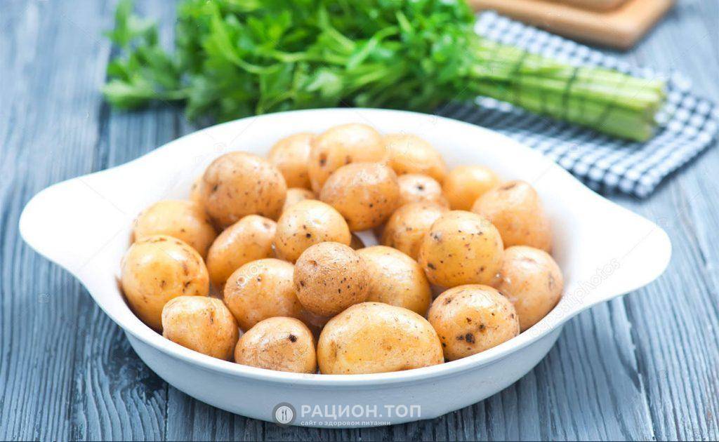 Вареный картофель польза и вред