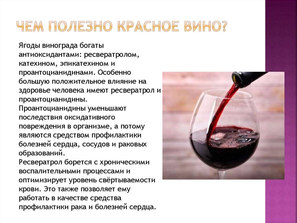 Какое красное вино полезно для здоровья