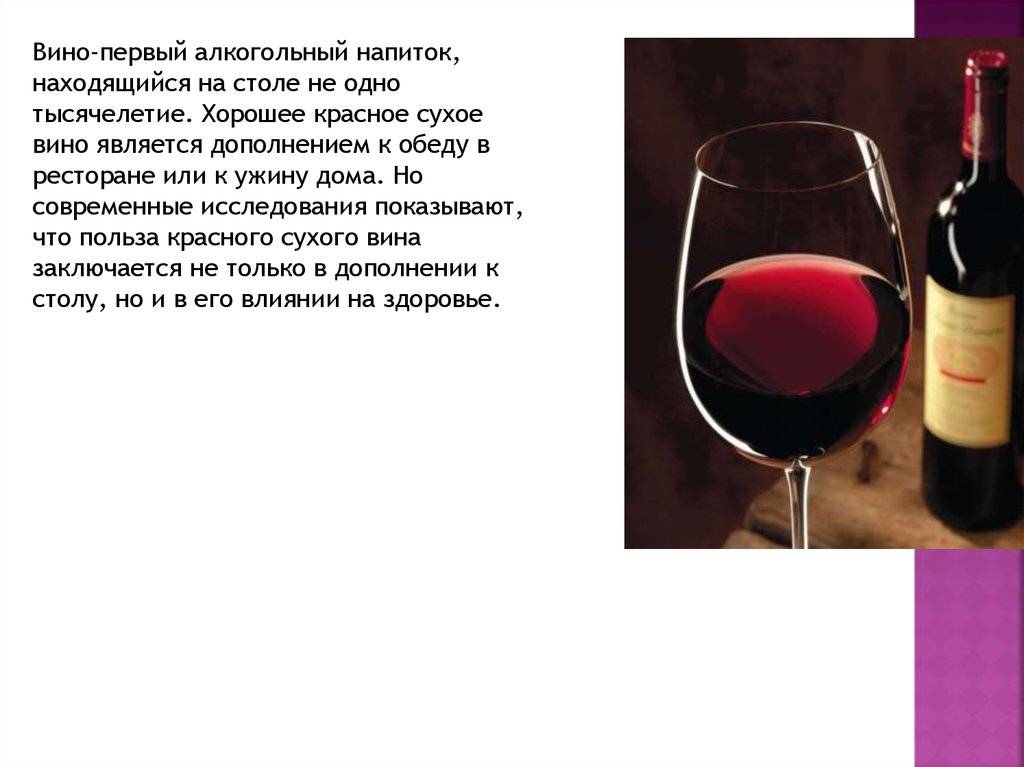 Польза и вред красного вина для здоровья организма