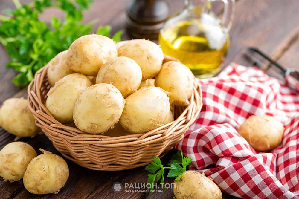 Польза и вред вареного картофеля для организма человека