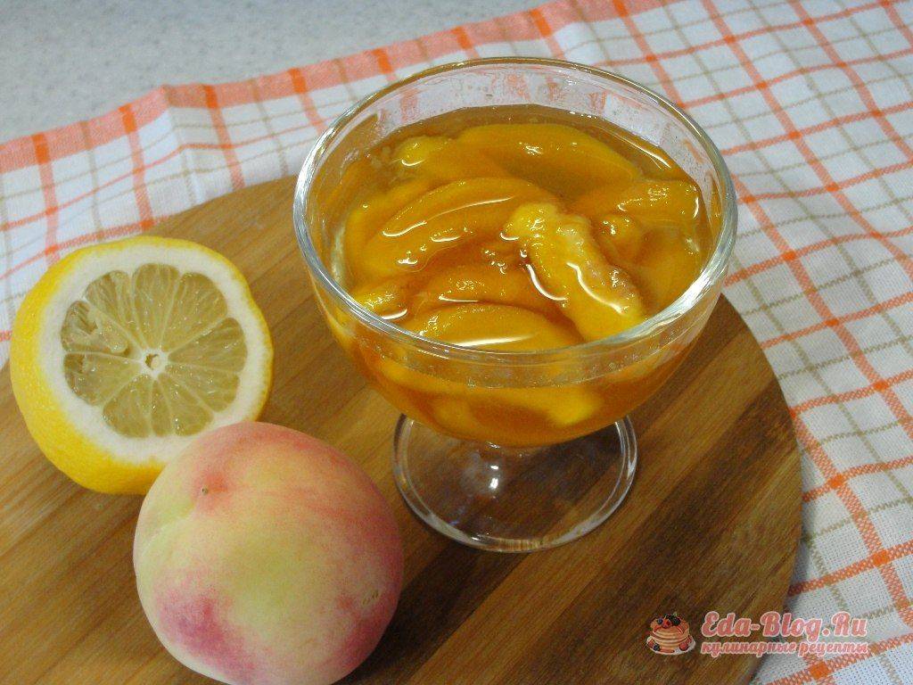 Рецепт приготовления варенья из персиков