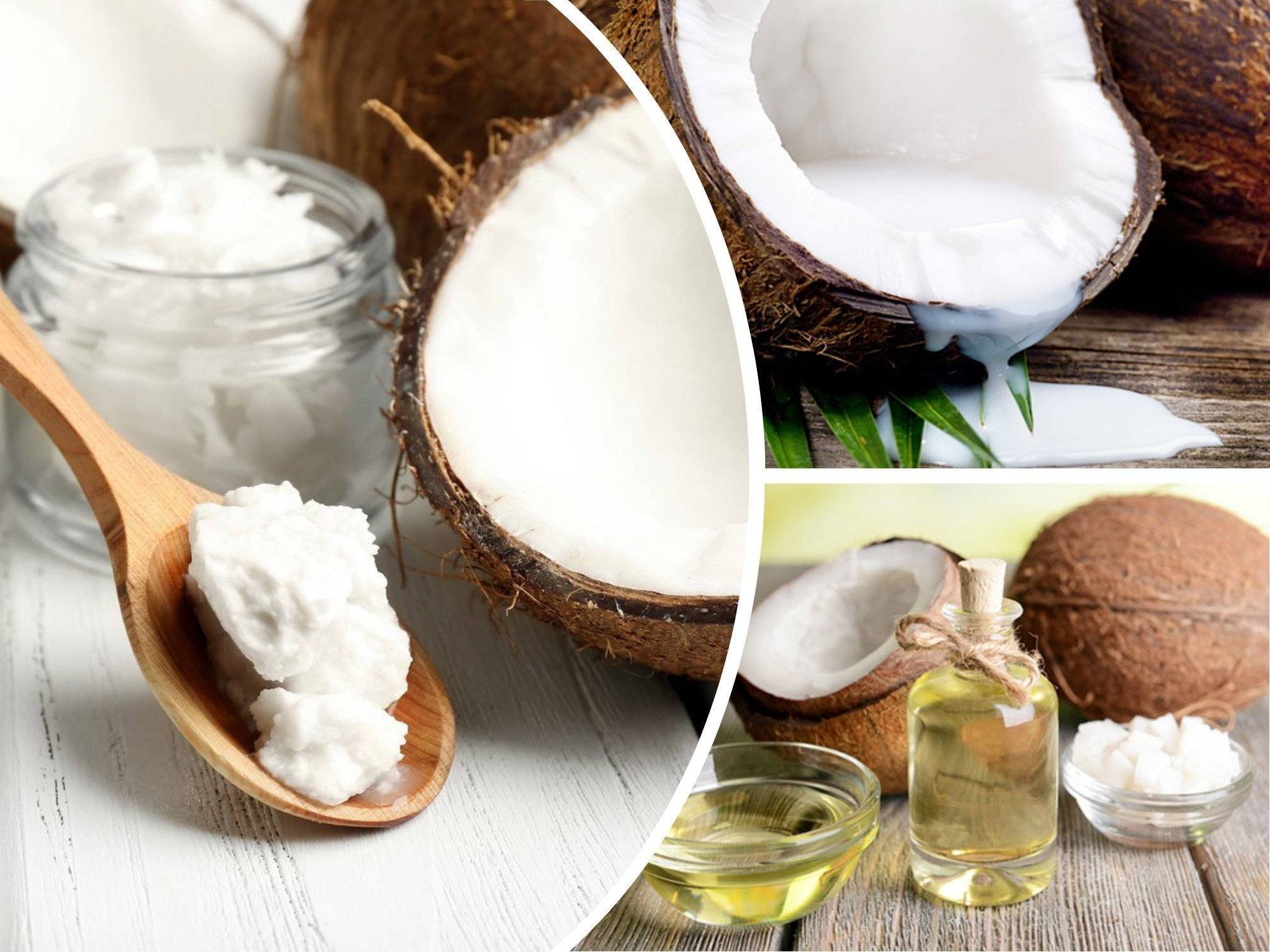 Кокосовое масло для кожи: польза и вред