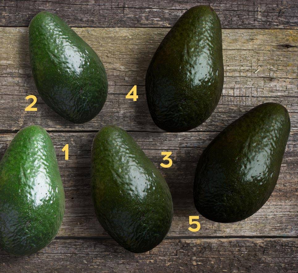 Как определить спелость авокадо?