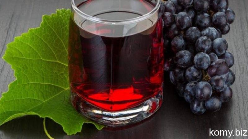 Польза и вред виноградного сока для организма человека