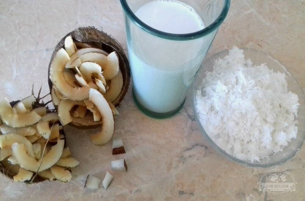 Кокосовая стружка — 10 рецептов, что можно приготовить с кокосовой стружкой в домашних условиях