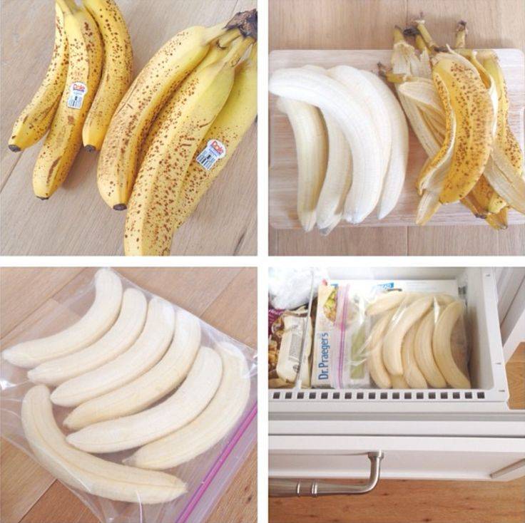Как правильно хранить бананы, чтобы они не чернели