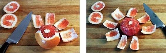 Как почистить грейпфрут быстро и легко от пленок, чтобы он не был горьким?