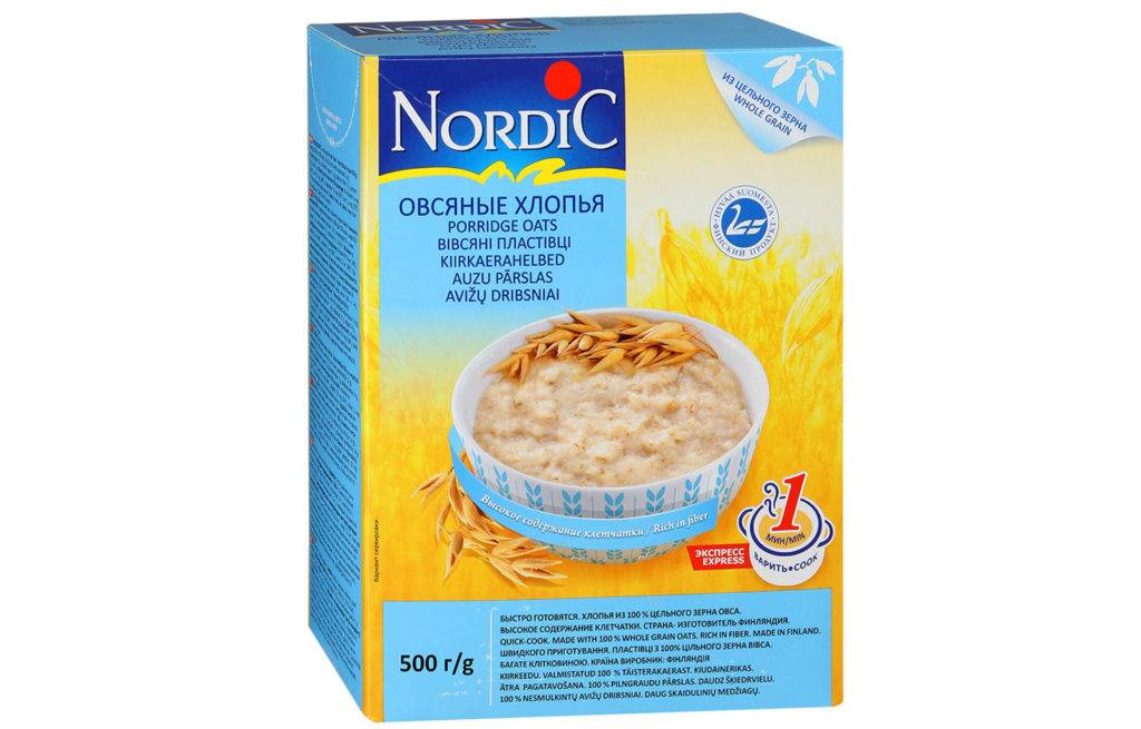 Как варить кашу nordic четыре злака