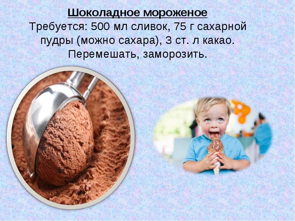 Польза и вред мороженого для организма
