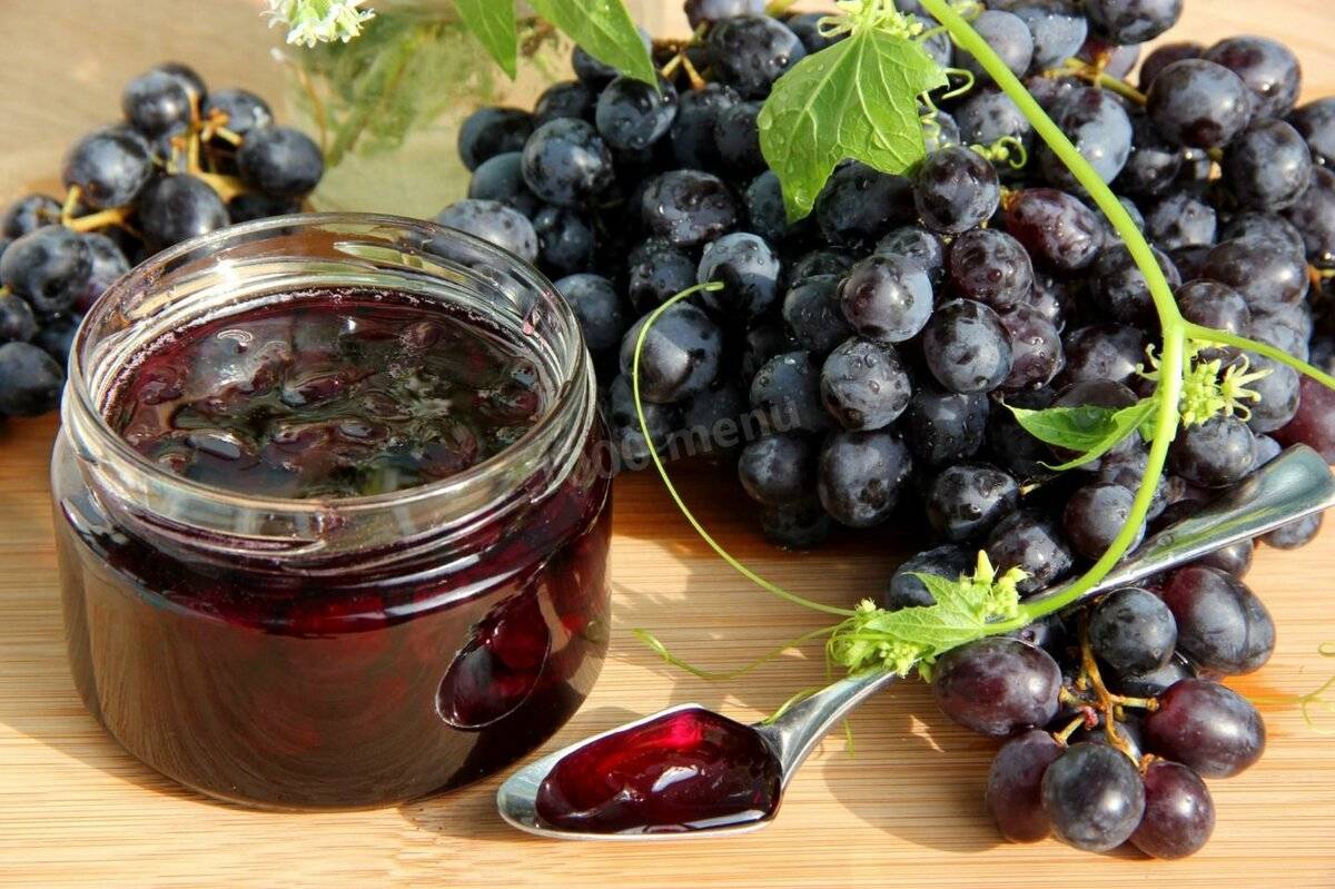 Варенье из винограда — рецепты вкуснейшего виноградного варенья на зиму с фото и видео