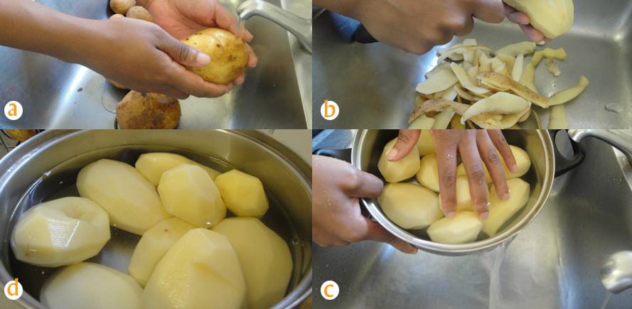 Как чистить картофель. чистим картофель быстро и правильно.