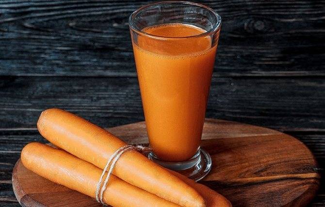 Свежевыжатый морковный сок — польза и вред