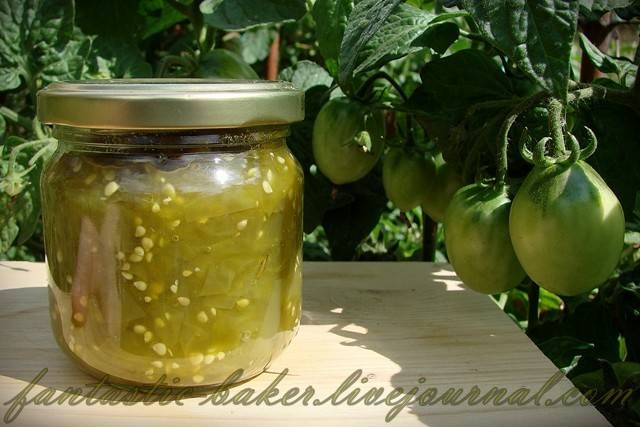 Варенье из зеленых помидоров - 5 рецептов с фото пошагово