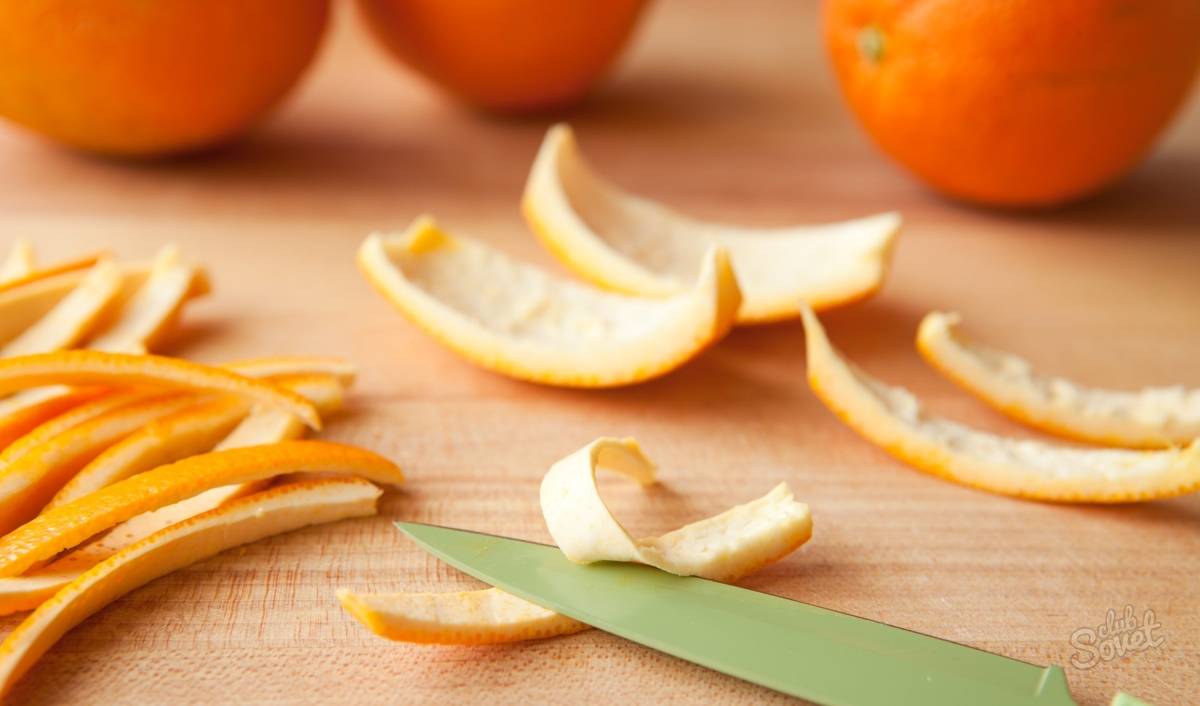 Польза апельсиновых корок и о том, как их использовать